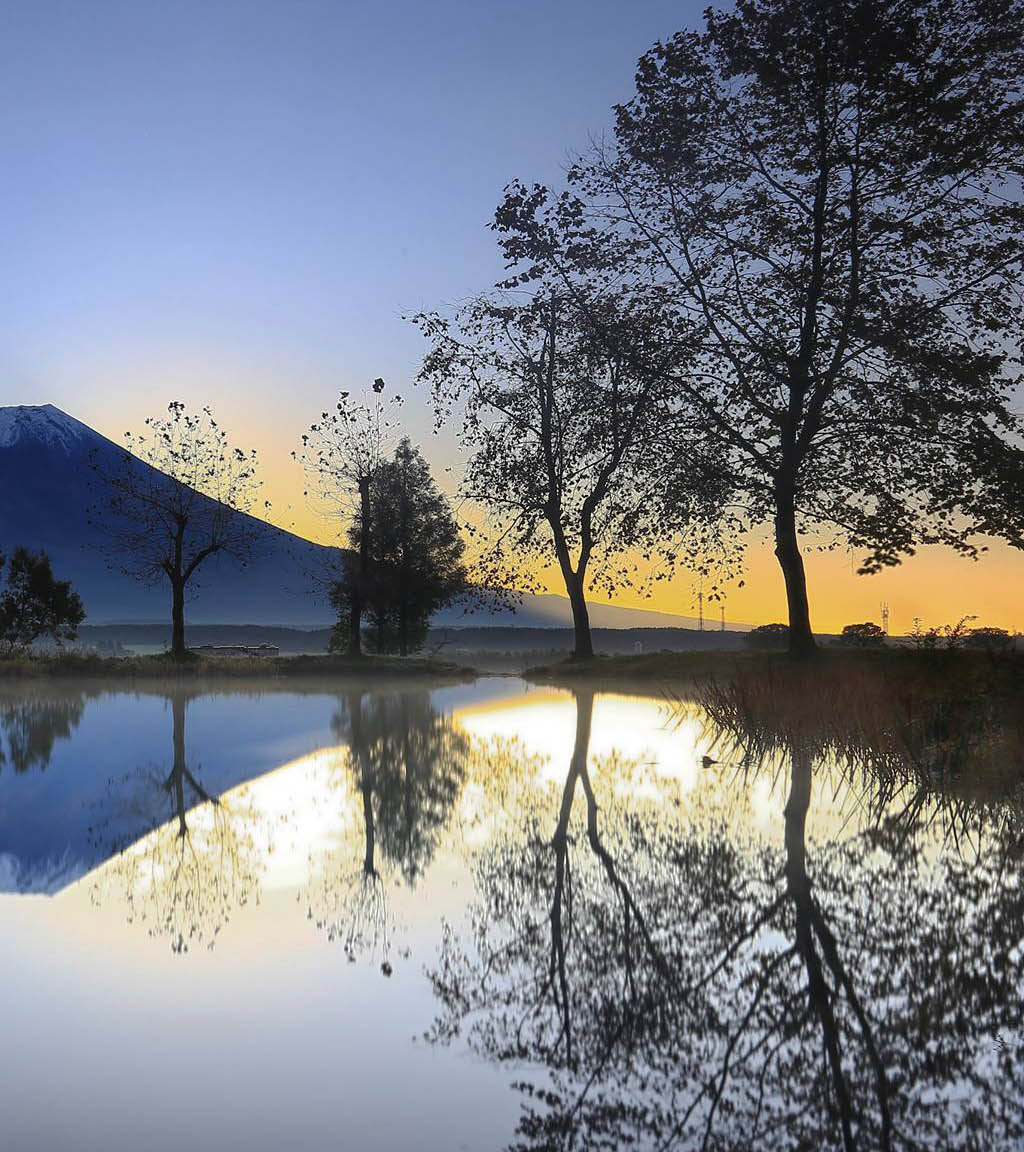 Mt Fuji Reflections re